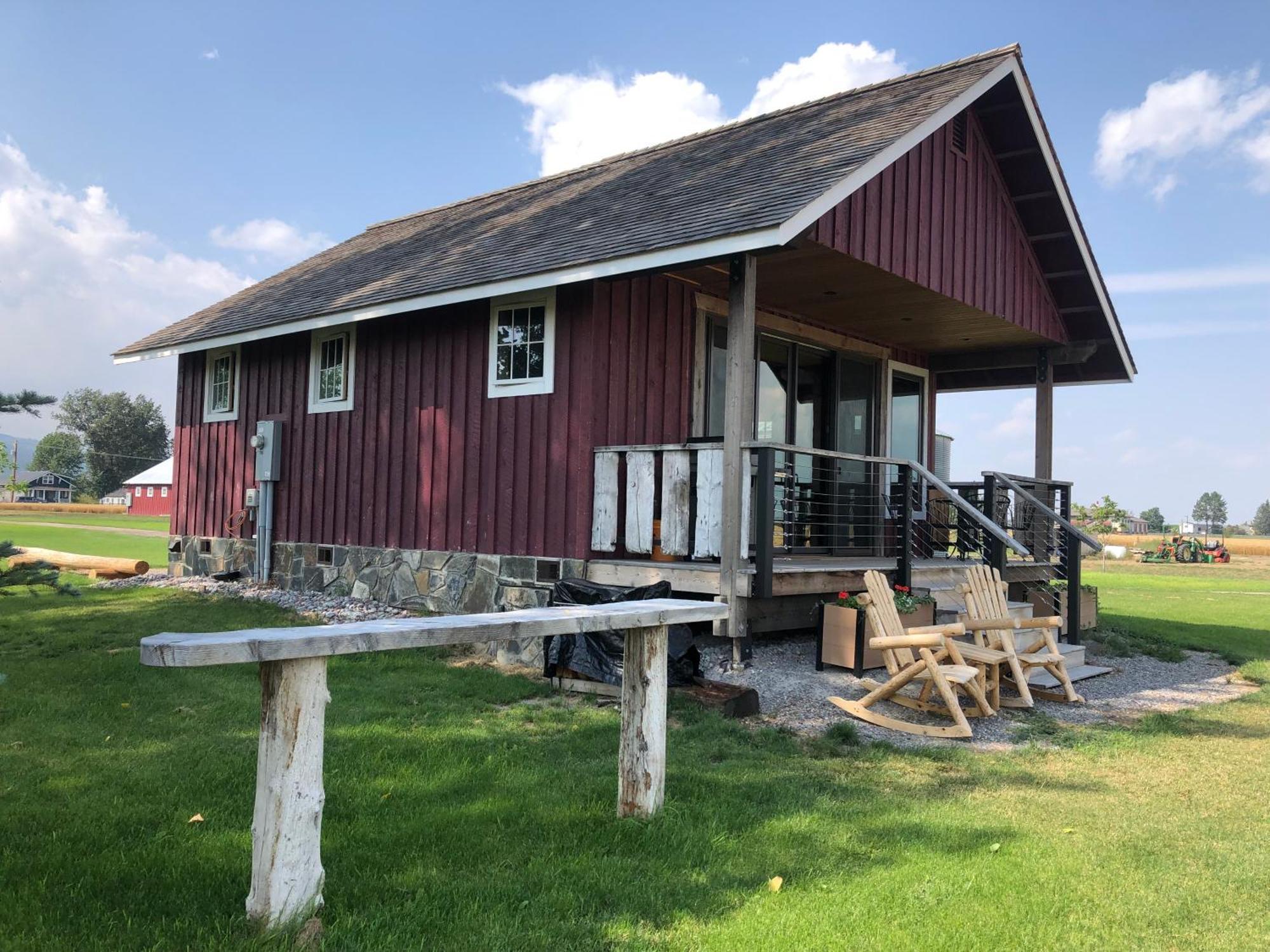 New Cabin With Spectacular Views Of Flathead Lake. Somers エクステリア 写真