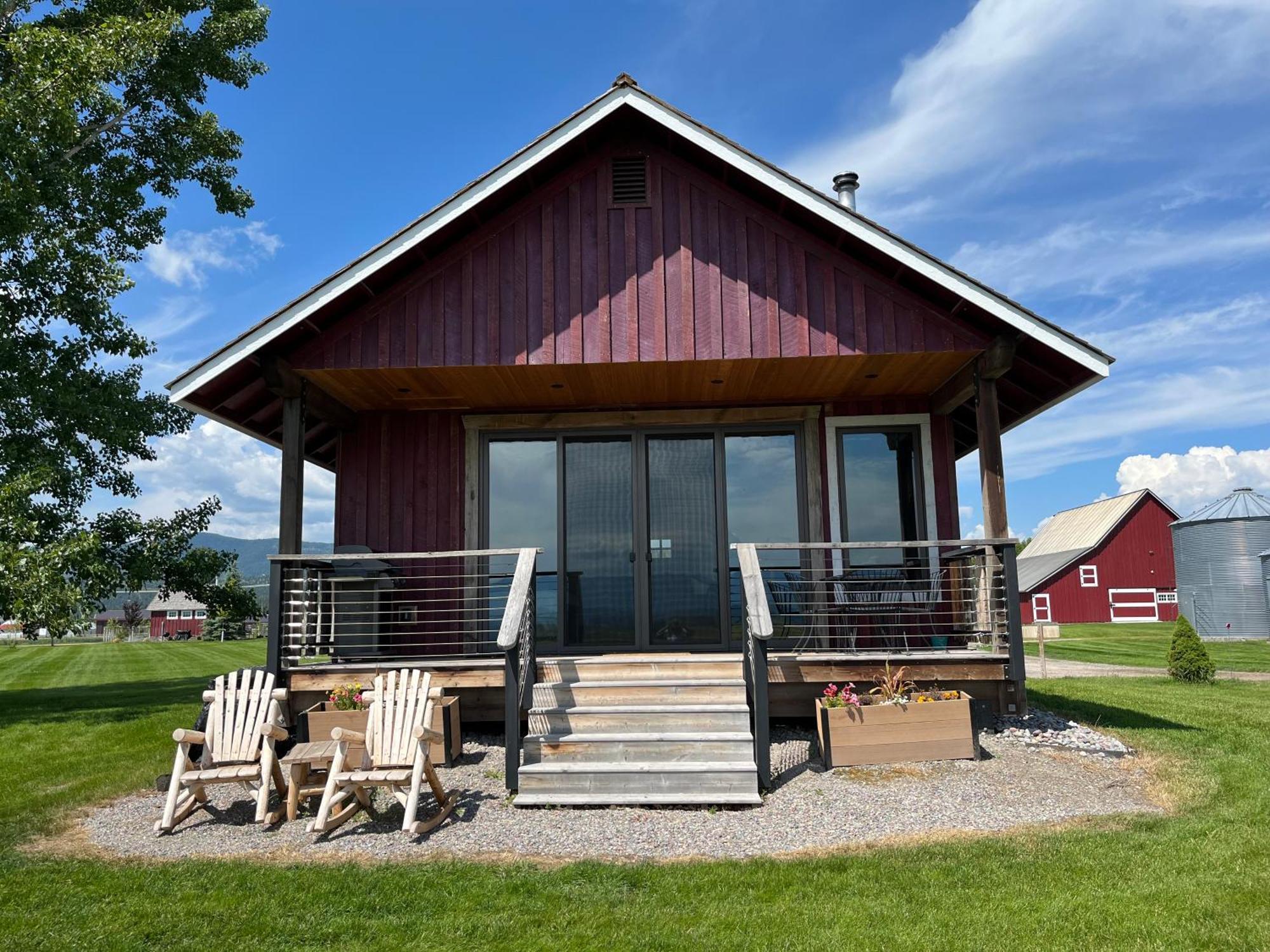 New Cabin With Spectacular Views Of Flathead Lake. Somers エクステリア 写真