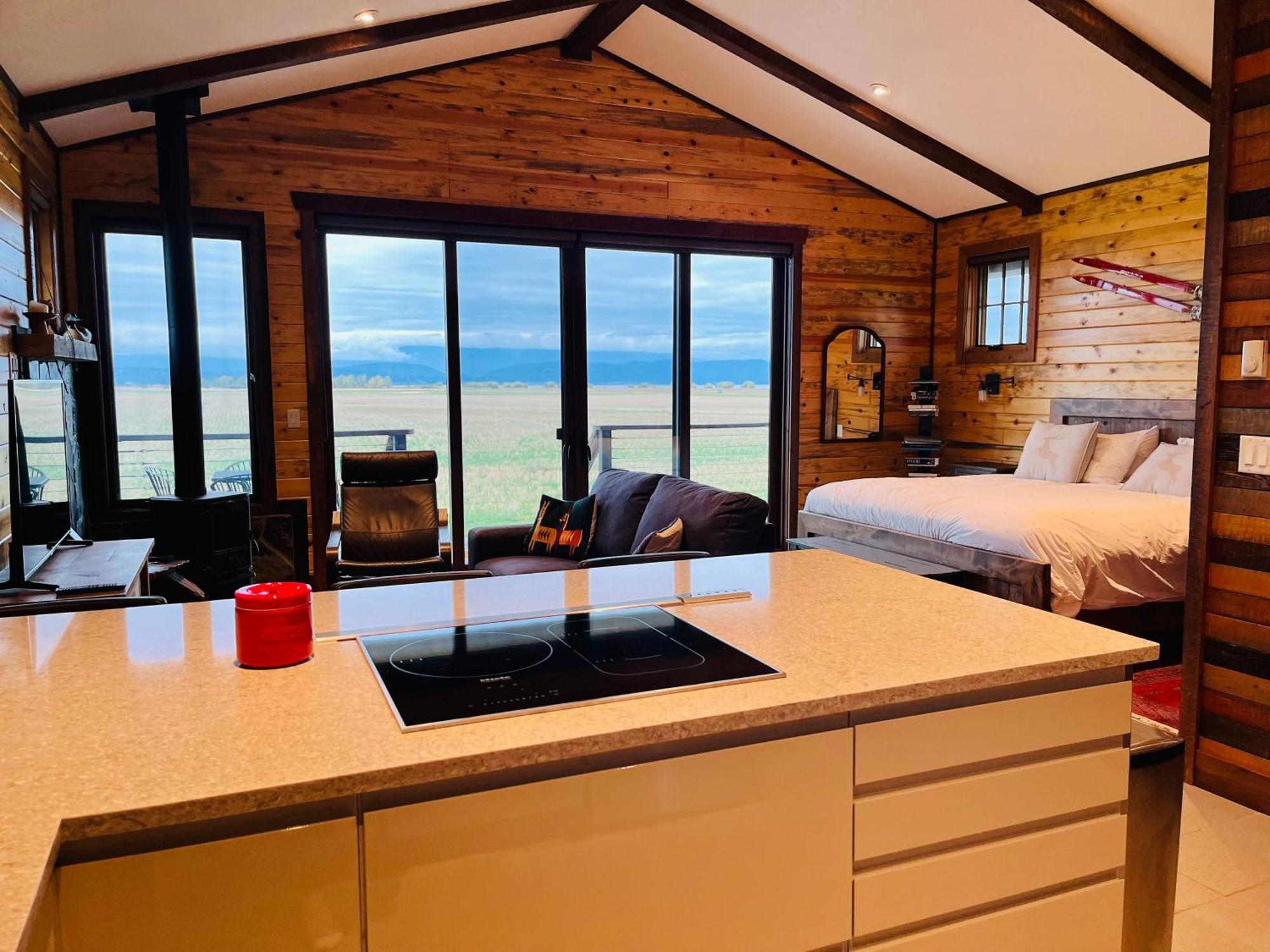 New Cabin With Spectacular Views Of Flathead Lake. Somers エクステリア 写真
