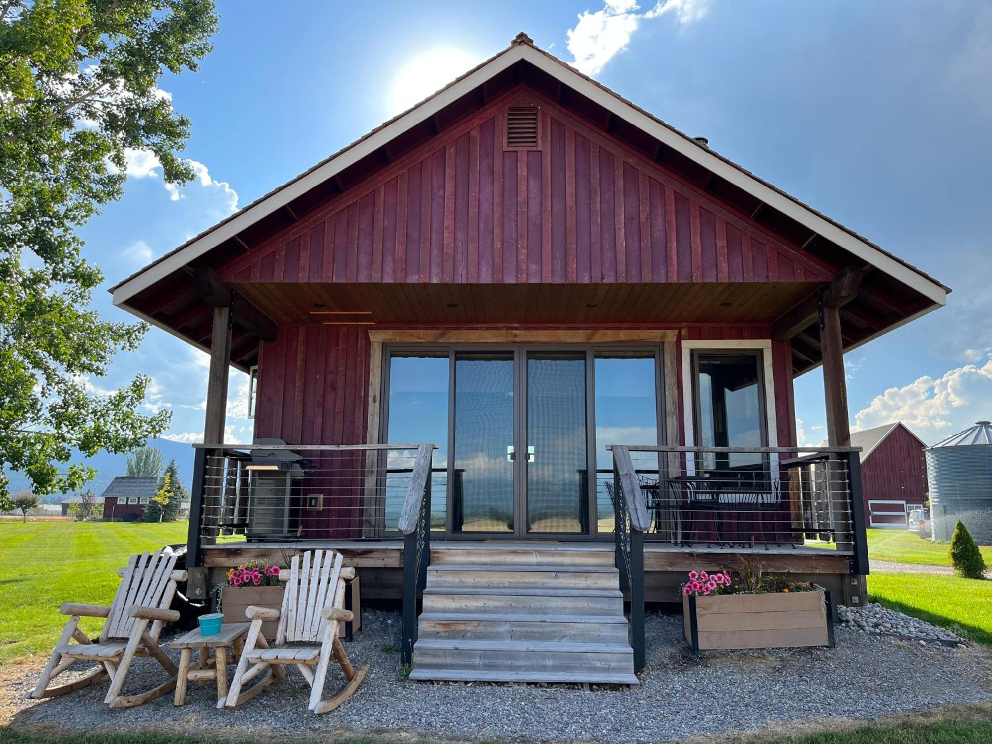 New Cabin With Spectacular Views Of Flathead Lake. Somers エクステリア 写真